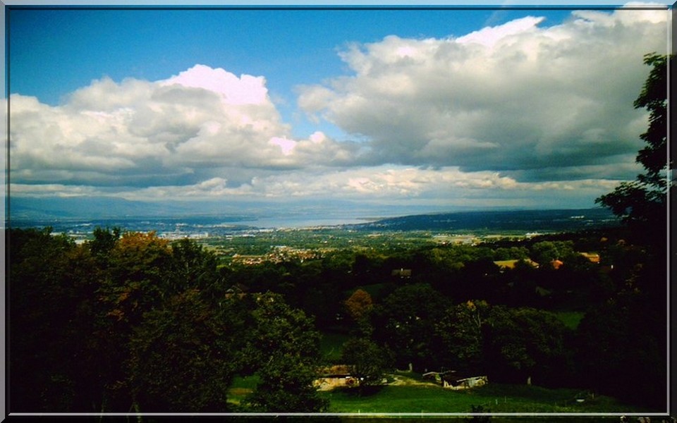 Le lac de Geneve